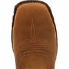 Rocky Hi-Wire 11in Composite Toe Western Boot, BROWN, M, Size 9.5 RKW0425